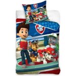 Parure de lit enfant - pat patrouille - housse de couette 140x200 cm - 100% coton