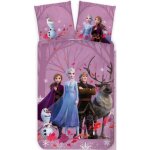 Parure de lit enfant reine des neiges frozen 100% coton lit 1 place housse de couette r�versible 140x200 ...