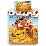 Parure lit housse de couette disney le roi lion pour enfants 100x135cm rversible