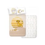 Parure lit housse de couette rversible disney le roi lion 100  135 cm 100% coton