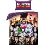 Parure de lit - hunter x hunter - housse de couette r�versible - 140 x 200 cm - multicolore