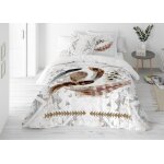 Parure de lit - matex - prestige 16 - satin de coton - fleurs polonaises - 160x200 cm Parure de lit - matex - prestige 16 - satin de coton - fleurs polonaises - 160x200 cm