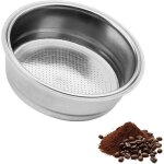 Passoire caf� 51mm inox compatible delonghi 8 - 10g accessoire machine expresso 1 tasse