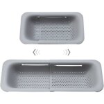 Passoire pour vier panier extensible pour cuisine plateau de lavage pliable pour fruits lgumes ptes ...