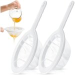 Passoire en nylon alimentaire avec mailles fines idale pour filtrer yaourts jus et sauces en cuisine ...