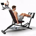 Pasyou pm35 machine dextension presse � jambes � domicile avec 6 dossiers r�glables banc de musculation ...