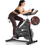 Pasyou vlo dappartement  rsistance magntique vlo de fitness par courroie cran lcd avec rpm support ...