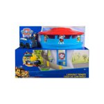 Pat patrouille grand quartier gnral 50 cm haut + 1 vhicule + chien chase - voiture - set qj et figurine ...