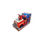 Pat patrouille - porteur bebe camion de pompier rouge marcus - avec lumiere, sons, musique (en anglais) ...