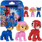 Pat patrouille the movie 2 petit lot de 3 figurines chase chase marshall puppies
