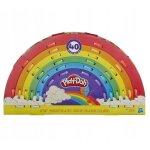 Pte  modeler - play - doh - grand set arc - en - ciel - 40 pots - 112 kg - e6016
