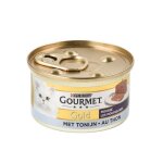 Pte pour chat - gourmet gold - mousse au thon - 85g - nourriture humide - adulte