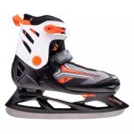 Patin � glace enfant - coolslide - hanovery - noir - taille ajustable - semelle en acier inoxydable