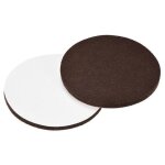 Patins pour meubles sourcing map 8pcs 90mm diam�tre chaise feutre tampon autocollant antid�rapant antirayures ...