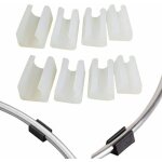 Patin pied chaise tube rond embout tube pied table fauteuil tampon meuble forme u plastique blanc diamètre ... Patin pied chaise tube rond embout tube pied table fauteuil tampon meuble forme u plastique blanc diamètre ...