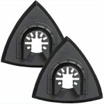 Patins de ponçage triangulaires 90mm - plateau de ponçage pour outil multifonction oscillant pour ponçage ... Patins de ponçage triangulaires 90mm - plateau de ponçage pour outil multifonction oscillant pour ponçage ...