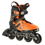 Patins � roulettes - nils extreme - na14112 - noir - orange - taille 41 - abec9