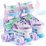 Patins à roulettes patins quad - roller fille / femmes / enfants / garçon roues lumineuses - roller en ... Patins à roulettes patins quad - roller fille / femmes / enfants / garçon roues lumineuses - roller en ...