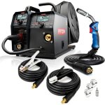 Paton promig - 250 - 15 - 4 poste mig sans gaz 3 en 1 230v 15 - 4 kit de soudage mig avec alimentation ...