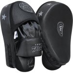 Pattes dours farabi sports - boxe mma - arts martiaux - cuir synthtique - noir
