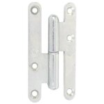 Paumelle paris bt rond 80x40 gauche zingu blanc nf