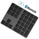 Pave numerique bluetooth clavier sans fil en externe  34 touches pour laptop windows compatible mac ...