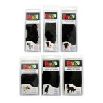 Bottes pour chien - pawz - small - noir - 100% caoutchouc naturel - imperméables - biodegradables Bottes pour chien - pawz - small - noir - 100% caoutchouc naturel - imperméables - biodegradables