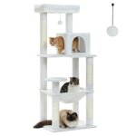 Pawz road arbre � chat design spacieux grande hamac dur stable avec hamac et belle maison pour chat - ...