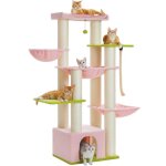 Pawz road grand arbre a chat arbre  chat avec poteaux xxl 11 cm en sisal hamacs spacieux condo & perchoir ...