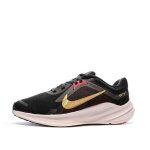 Pb photochaussures de running noir / rose femme nike quest 5