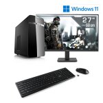 Pc de bureau csl computer m11330h core i5 - 12400 uhd graphics 730 16 go ddr4 ram m. 2 ssd 500 go 27 ...