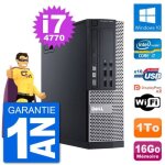 Pc dell 9020 sff intel core i7 - 4770 ram 16go disque dur 1to windows 10 wifi