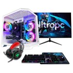 Pc gamer nitropc pack silver - nitropc - ryzen 5 5500 - rtx 3050 6go - ram 16go - m. 2 1to