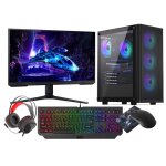 Pc gaming vist core i5 - 14400f rtx 5060 32gb ddr4 ssd 1tb + cran samsung 24 180hz