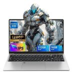 Pc portable 16intel n100 (jusqu� 3. 4 ghz)16go ram 512go ssd 1200p hdordinateur portable win 11 pro avec ...