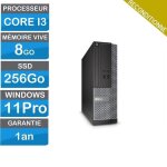 Pc unité centrale dell optiplex 3020 sff - intel core i3 - 4150 8go ram ssd 256go Pc unité centrale dell optiplex 3020 sff - intel core i3 - 4150 8go ram ssd 256go