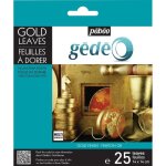 Pebeo 25 feuilles  dorer or