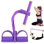 P�dales � 6 tubes - bande de r�sistance pour fitness - bande de r�sistance avec poign�es - �lastique ...
