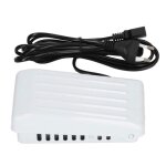 P�dale de machine � coudre blanche compacte � 3 trous commande au pied � vitesse variable pour prise ...