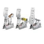 Pédales de sim racing acier inoxydable compatible avec logitech / g29 / t300rs / gt résistance ajustable ... Pédales de sim racing acier inoxydable compatible avec logitech / g29 / t300rs / gt résistance ajustable ...