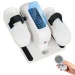 Pedalier dappartement - sportnow - �cran lcd t�l�commande et 12 vitesses r�glables - silencieux portable ...