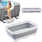 Pediluve piscine bassine pied bassine pour bain de pieds pliable antidérapant accessoires pour piscine ... Pediluve piscine bassine pied bassine pour bain de pieds pliable antidérapant accessoires pour piscine ...