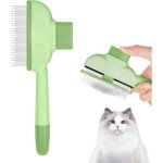 Peigne chat � nettoyage automatique. �limine les poils morts dun geste confort optimal pour animaux et ...