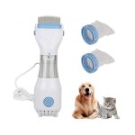 Peigne lectrique anti - poux sous vide traitement des poux de tte brosse multifonctionnelle anti - ...