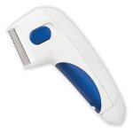 Peigne �lectrique anti - puces chiens / chats : �fficace anti - puces facile utilisation. soins pelage. ...