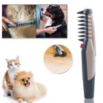 Peigne lectrique pour liminer les poils danimaux de compagnie peigne de toilettage pour chiens et chats ...