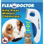 Peigne lectrique - flea doctor - limination des poux - scurit animaux