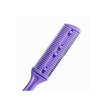 Peigne � lame de rasoir peigne de coiffure pratique durable fiable facile � utiliser cheveux courts portables ...