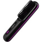 Peigne - lisseur - lisseur sans fil - mini lisseur - brosse � cheveux en c�ramique � ions n�gatifs pour ...