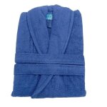 Alpes blanc - peignoir de bain mixte à col châle 70% coton et 30% bambou 450 g - doux absorbant hypoallergéniq ... Alpes blanc - peignoir de bain mixte à col châle 70% coton et 30% bambou 450 g - doux absorbant hypoallergéniq ...
